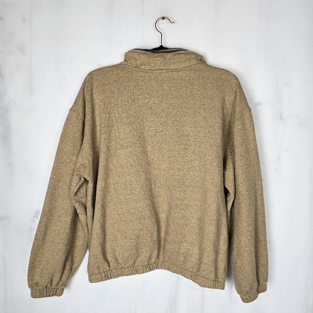Vintage Calgary Canada Embroidered Graphic Quarter Snap Destination Sweatshirt - Picture 10 of 10